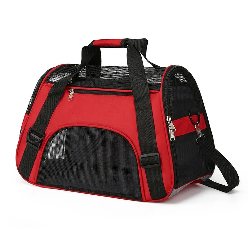 Portable Dog Cat Carrier Bag Pet Puppy Travel Bags Breathable Mesh Small Dog Cat Dogs Outdoor Tent Carrier Outgoing Pets Handbag