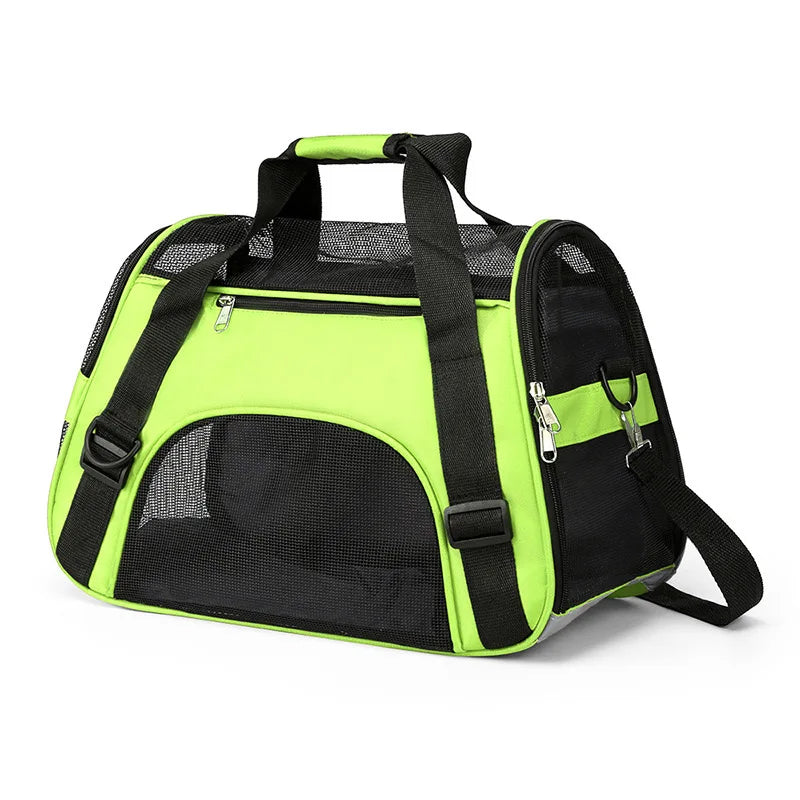 Portable Dog Cat Carrier Bag Pet Puppy Travel Bags Breathable Mesh Small Dog Cat Dogs Outdoor Tent Carrier Outgoing Pets Handbag