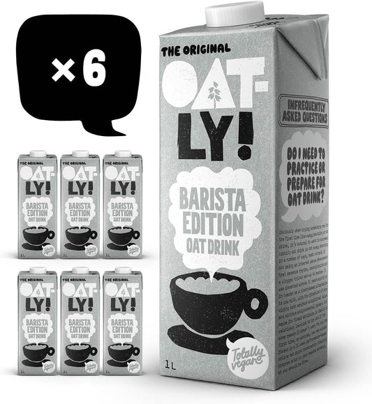 Oatly Oat Drink Barista Edition 1 Litre (Pack of 6)