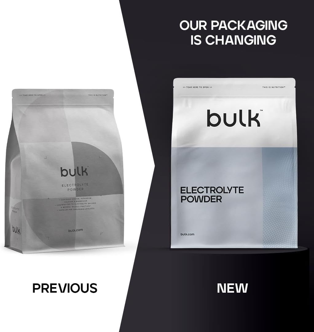 Bulk Electrolyte Powder, Unflavoured, 500 g, Packaging May Vary