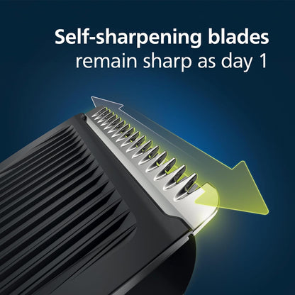 Philips 7-in-1 All-In-One Trimmer, Series 3000 Grooming Kit for Beard & Hair with 7 Attachments