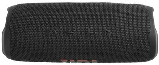 JBL Flip 6 Portable Bluetooth Speaker with 2-way speaker system and powerful JBL Original Pro Sound, up to 12 hours of playtime, in black