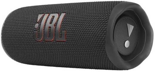 JBL Flip 6 Portable Bluetooth Speaker with 2-way speaker system and powerful JBL Original Pro Sound, up to 12 hours of playtime, in black