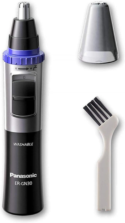 Panasonic ER-GN30 Wet & Dry Electric Facial Hair Ear and Nose Hair Trimmer for Men