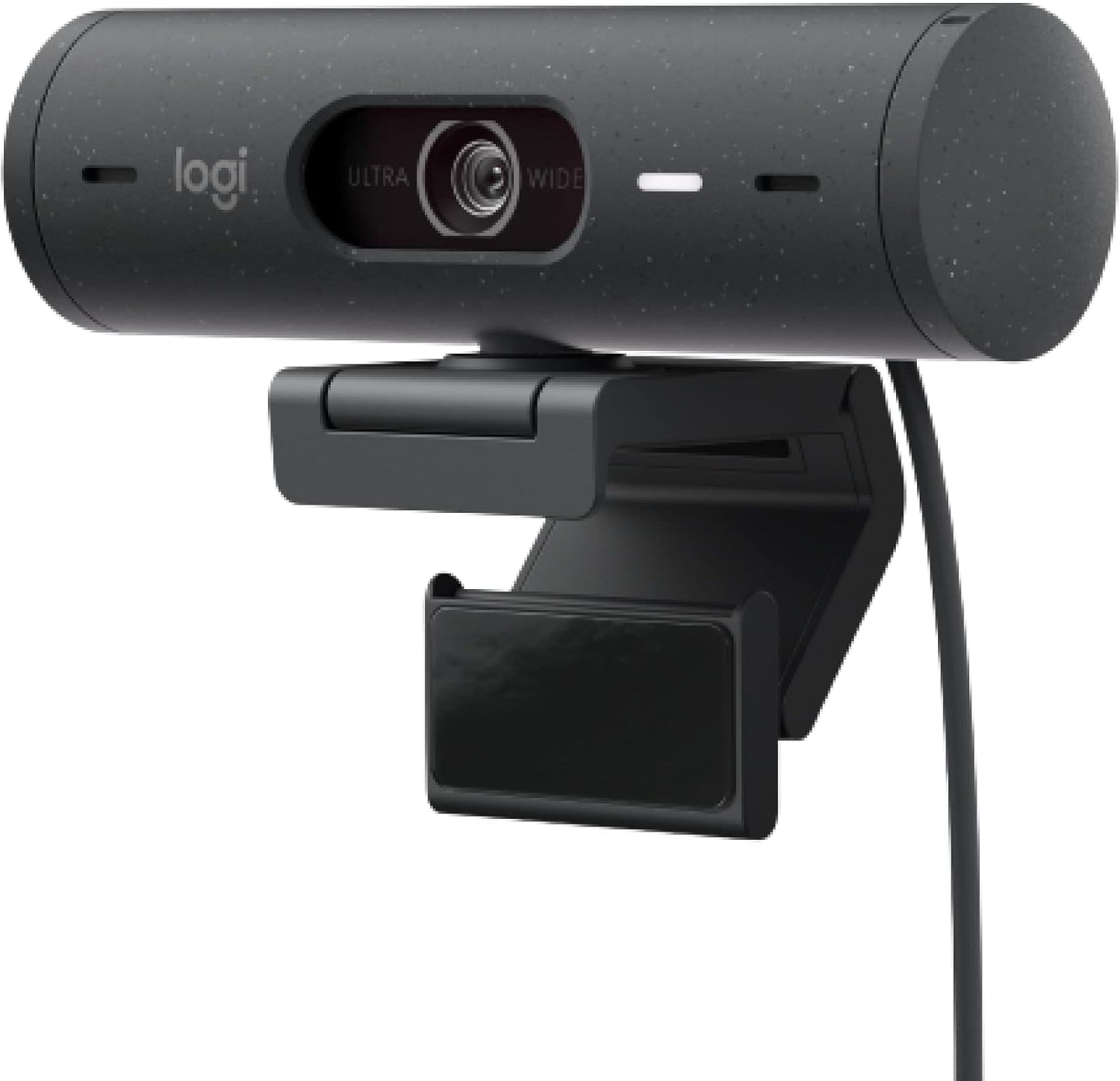 Logitech Brio 500 Full HD Webcam with Auto Light Correction, show Mode, Dual Noise Reduction Mics, Webcam Privacy Cover, Works with Microsoft Teams, Google Meet, Zoom, USB-C Cable, Streaming -Graphite