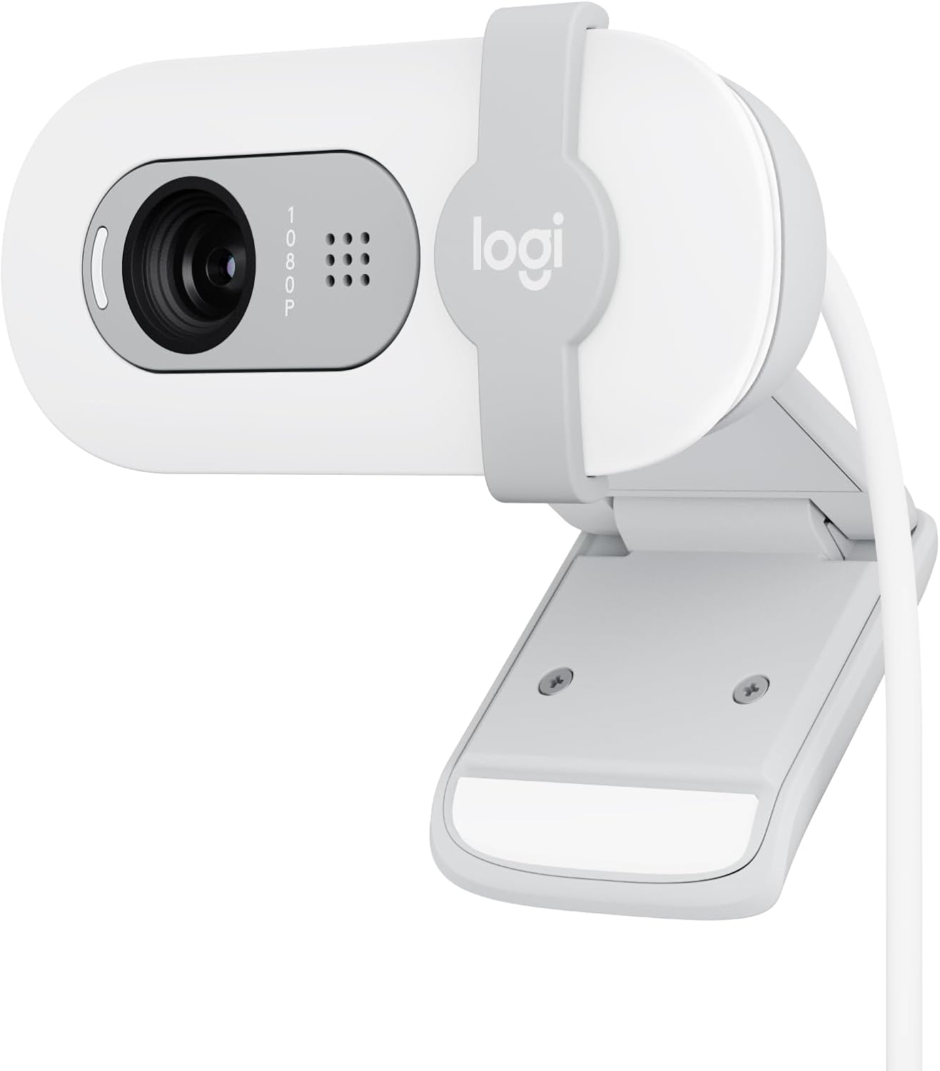 Logitech Brio 100 Full HD Webcam for Meetings and Streaming, Auto-Light Balance
