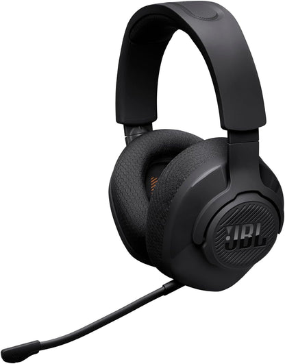 JBL Quantum 360 Wireless Over-Ear Gaming Headphones with 2.4GHz/Bluetooth Dual Wireless Connection, 22H Battery
