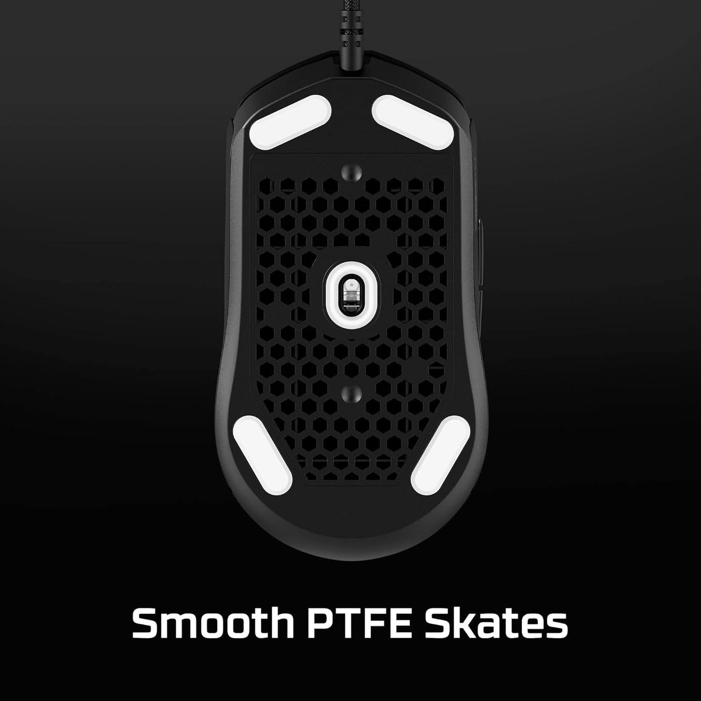 HyperX 6N0A8AA Pulsefire Haste 2 Gaming Mouse, White