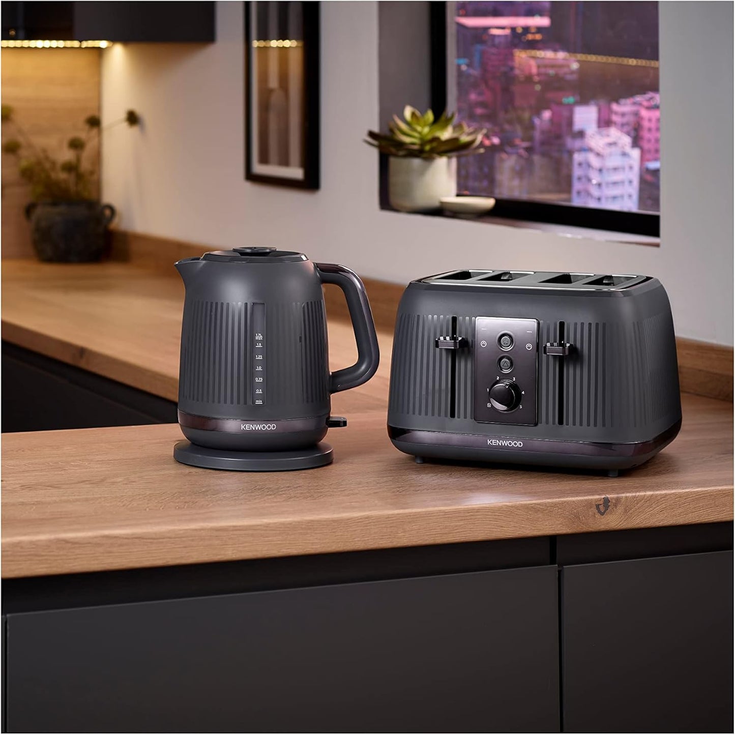 Kenwood Dusk Electric Kettle, 360° Swivel Base