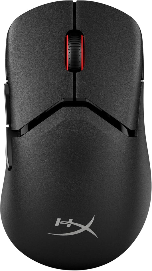 HyperX Pulsefire Saga Pro Wireless Gaming Mouse - 4K Wireless Polling, 2.4GHz and Bluetooth, Modular Design with 16 Adjustments, 90h Battery Life, 72g Ultralight, NGENUITY Software, NVIDIA Reflex