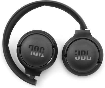 JBL Tune510BT - Wireless on-ear headphones featuring Bluetooth 5.0, up to 40 hours battery life in Black Color with premium design