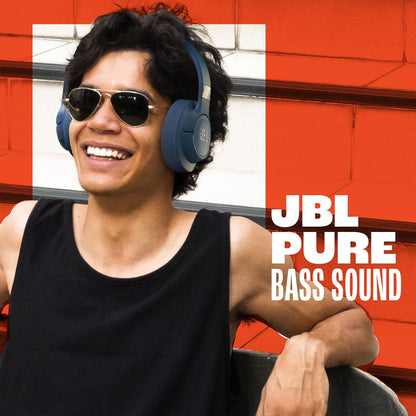 JBL Tune 720BT Wireless Over-Ear Headphones, with JBL Pure Bass Sound, Bluetooth 5.3, Hands-Free Calls, Audio Cable and 76-Hour Battery Life, in Black