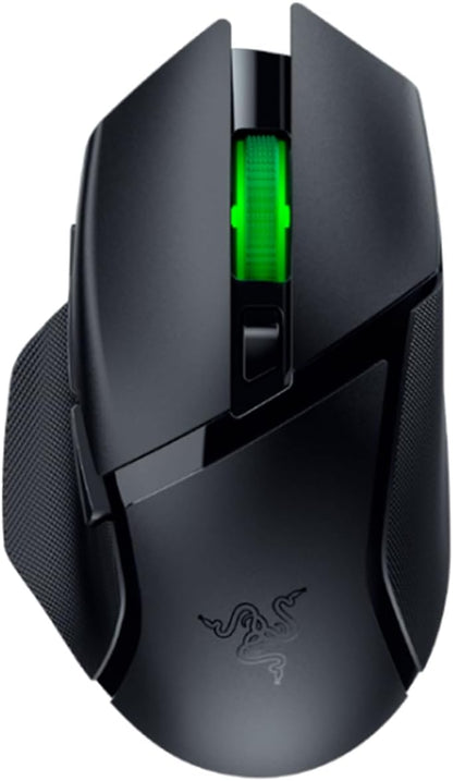 Razer Basilisk V3 X HyperSpeed - Customizable Wireless Gaming Mouse (Iconic Ergonomic Form with 9 Customisable Controls, HyperSpeed Wireless, 5G Advanced 18K Optical Sensor, Chroma RGB) Black
