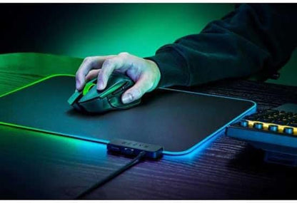 Razer Basilisk V3 X HyperSpeed - Customizable Wireless Gaming Mouse (Iconic Ergonomic Form with 9 Customisable Controls, HyperSpeed Wireless, 5G Advanced 18K Optical Sensor, Chroma RGB) Black