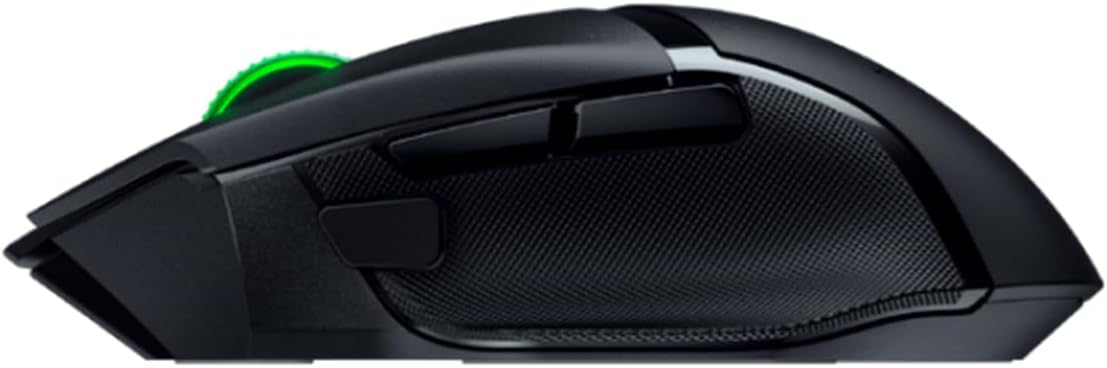 Razer Basilisk V3 X HyperSpeed - Customizable Wireless Gaming Mouse (Iconic Ergonomic Form with 9 Customisable Controls, HyperSpeed Wireless, 5G Advanced 18K Optical Sensor, Chroma RGB) Black